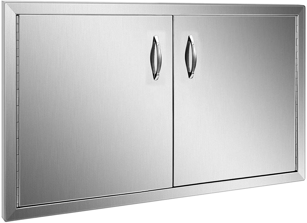 Stainless Steel Double Door P39725