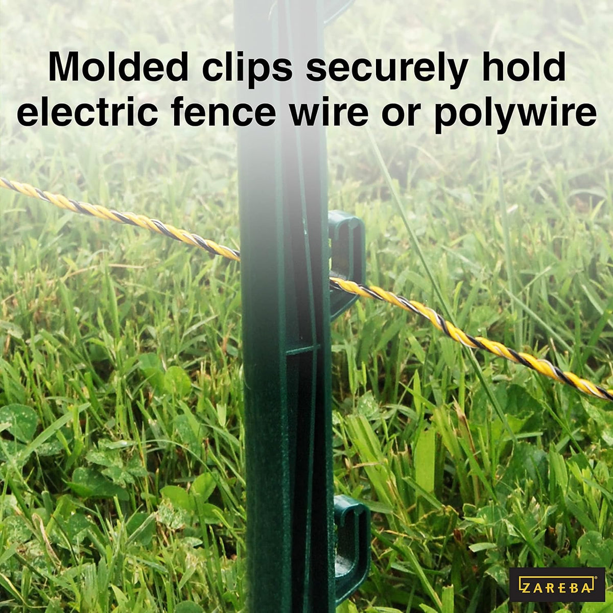 Green Garden Post for Fence (25 Pack), 30" Pack of 2 D32958