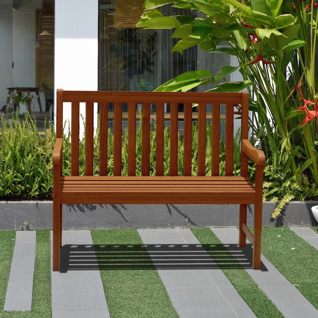 Solid Wood Rectangular Patio Dining Set R341