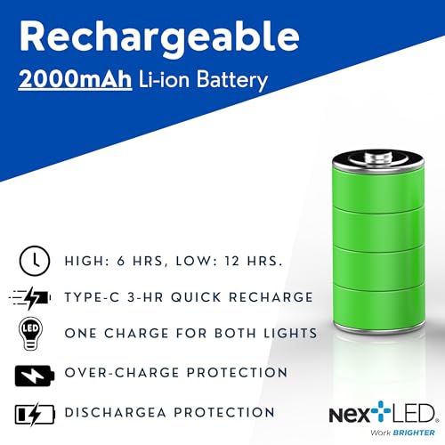 Heavy Duty Rechargeable LED Neck Light O307729