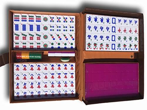144 Tiles Mahjong Set with Portable Box J3941