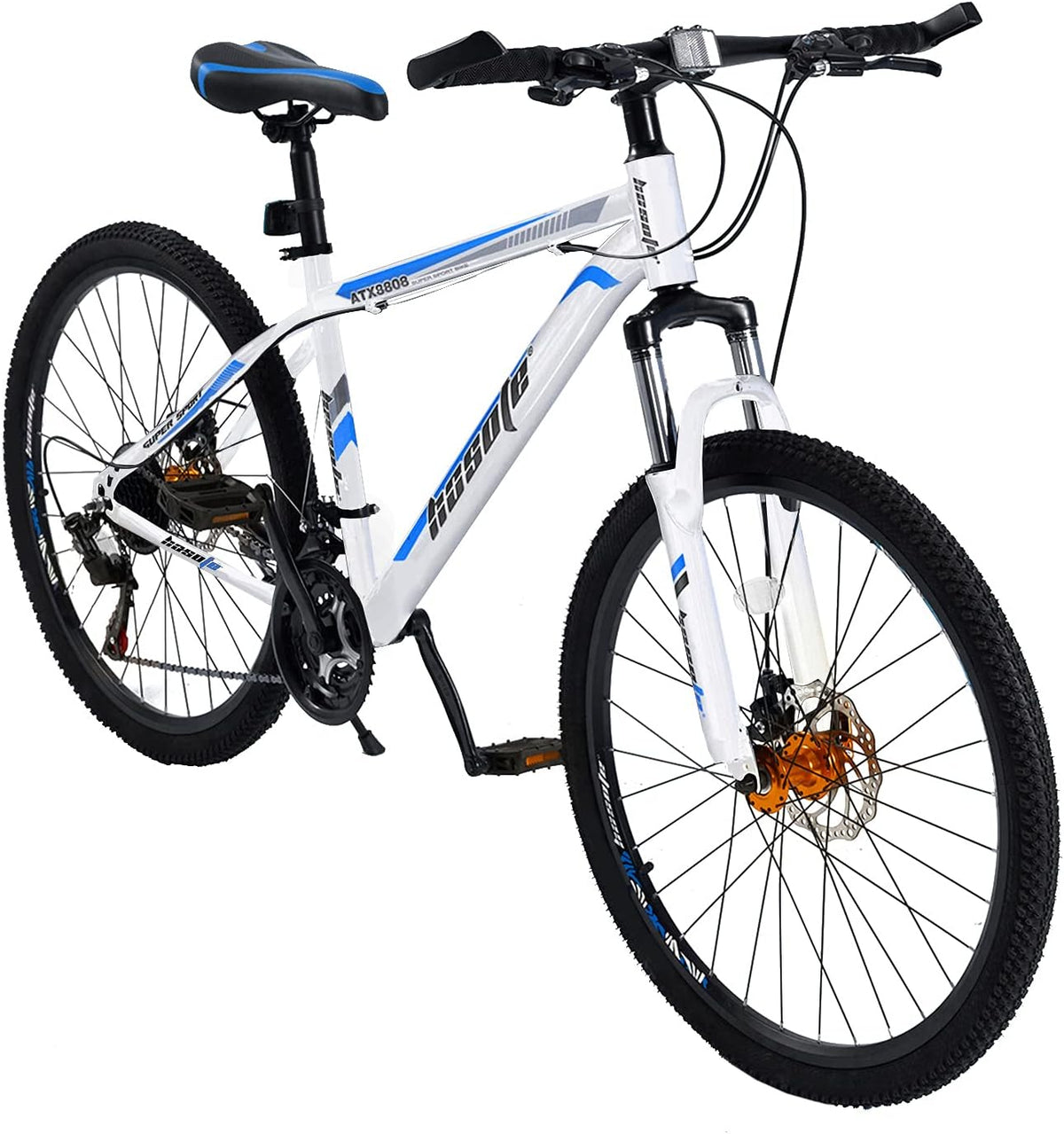 26 Inch 21 Speed Mountain Bike with Dual Disc Brakes U8815