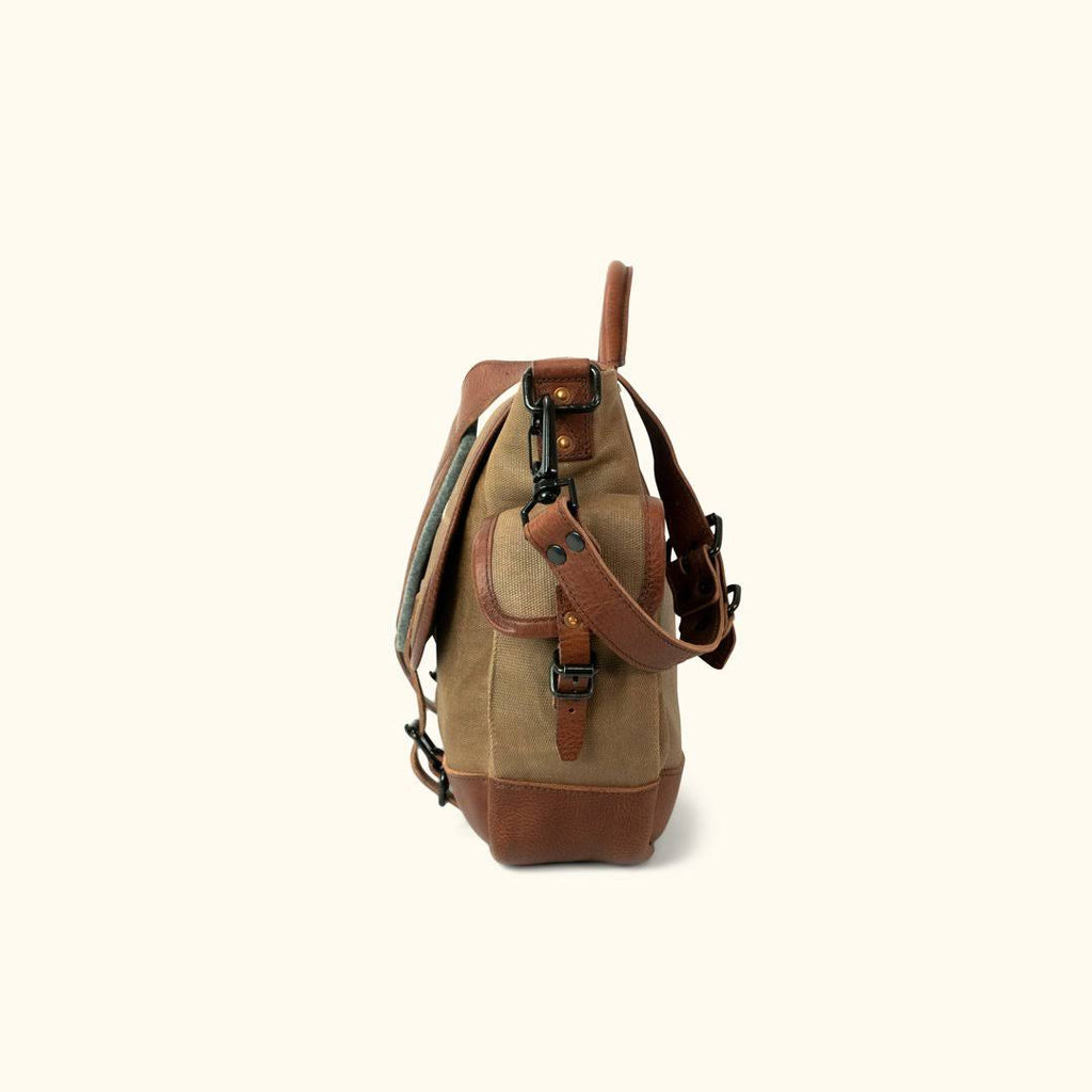 Waxed Canvas Messenger Bag T5523