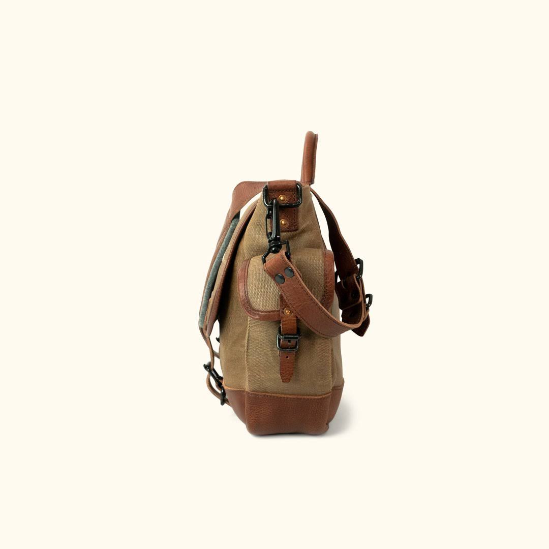 Waxed Canvas Messenger Bag T5523