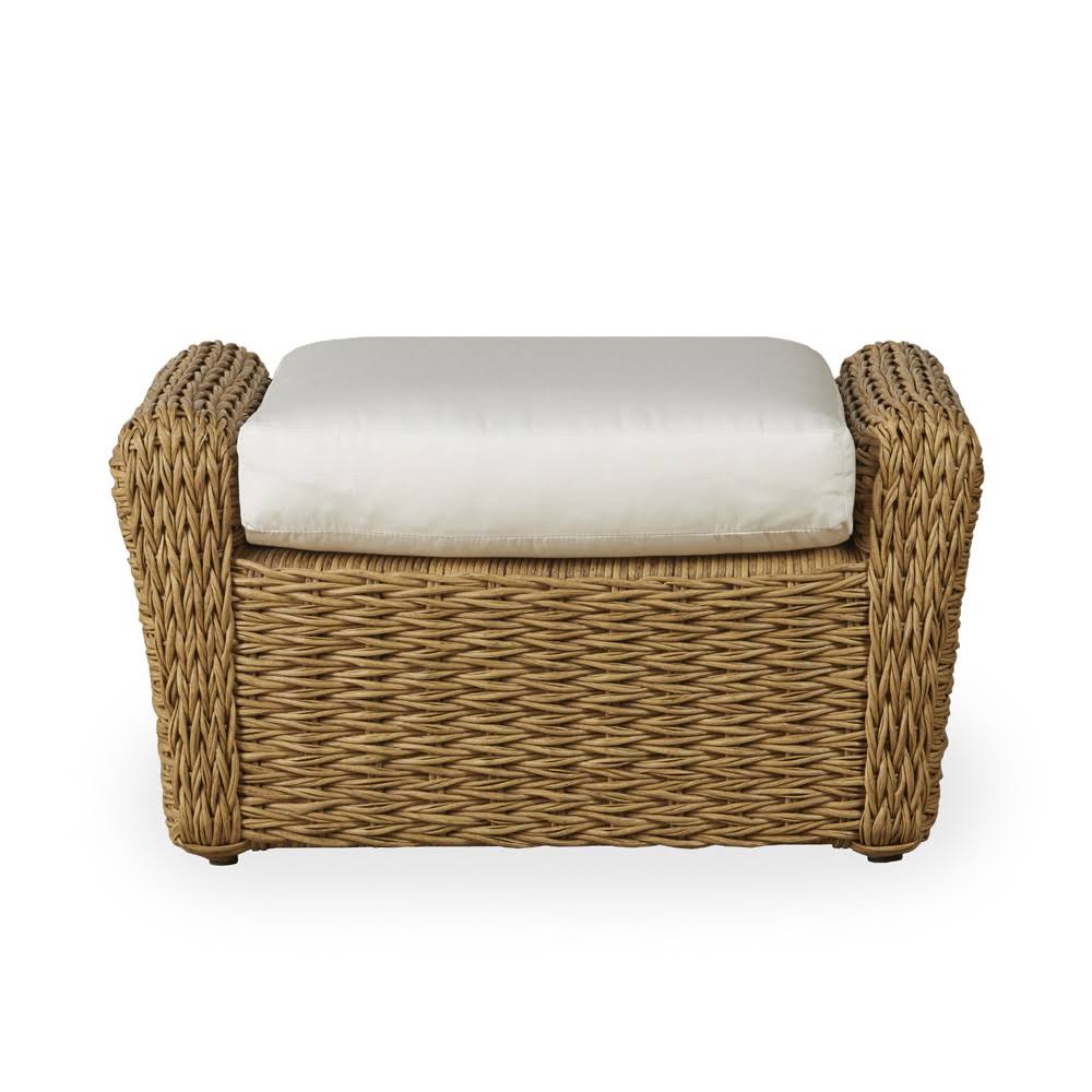 Outdoor Wicker Ottoman B2340
