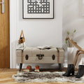 Modern Upholstered Storage Ottoman V760536