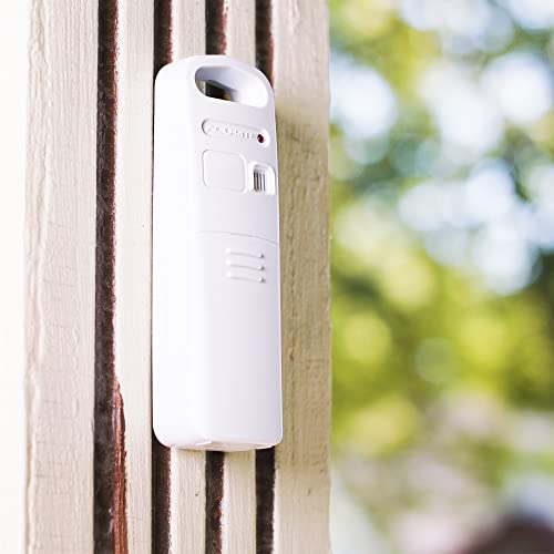 White Wireless Temperature and Humidity Sensor C11148