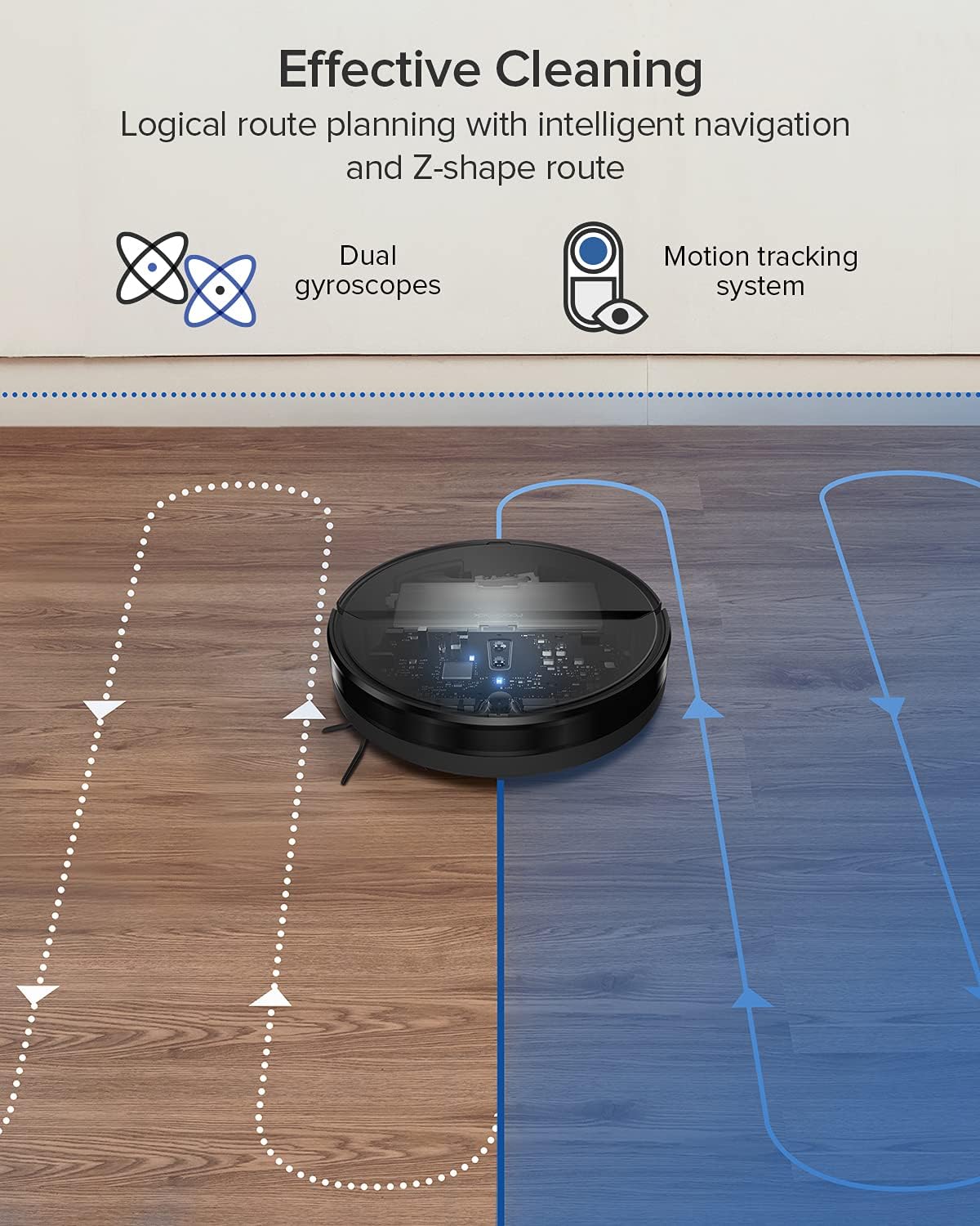 Robot Vacuum and Mop Combo with 2000 Pa Suction H659