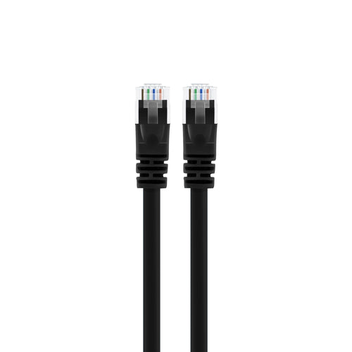 100-Pack Cat 6 Ethernet Cable 2 Feet Black J450439