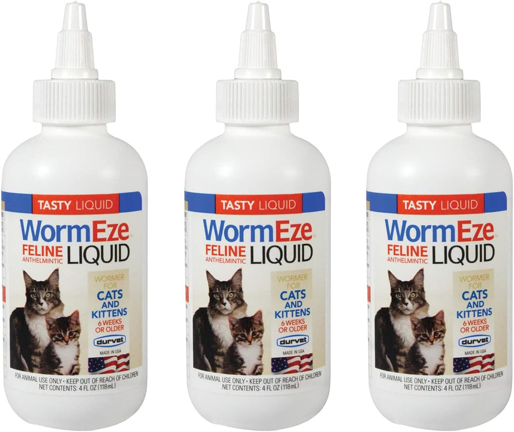 4oz Feline Liquid Wormer for Cats R83649