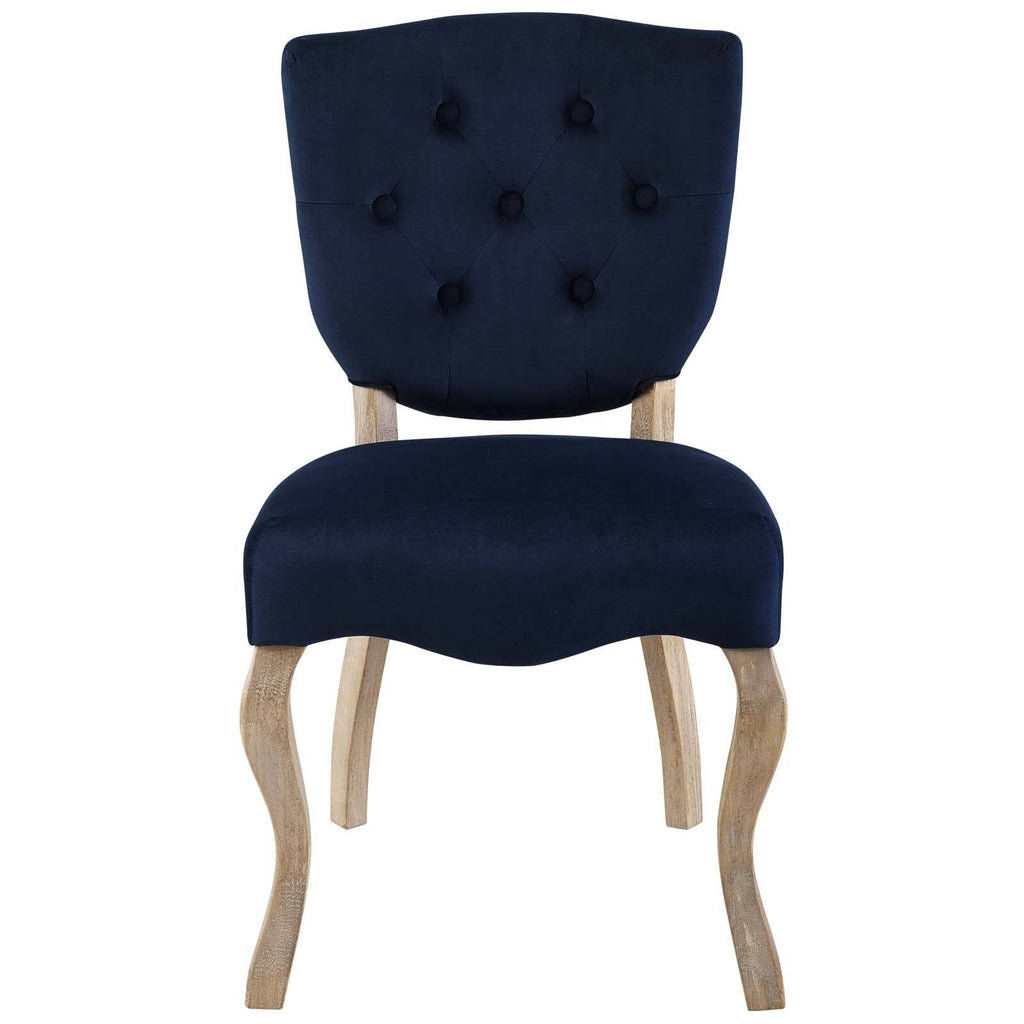 Midnight Blue Dining Side Chair Set of 2 W45083