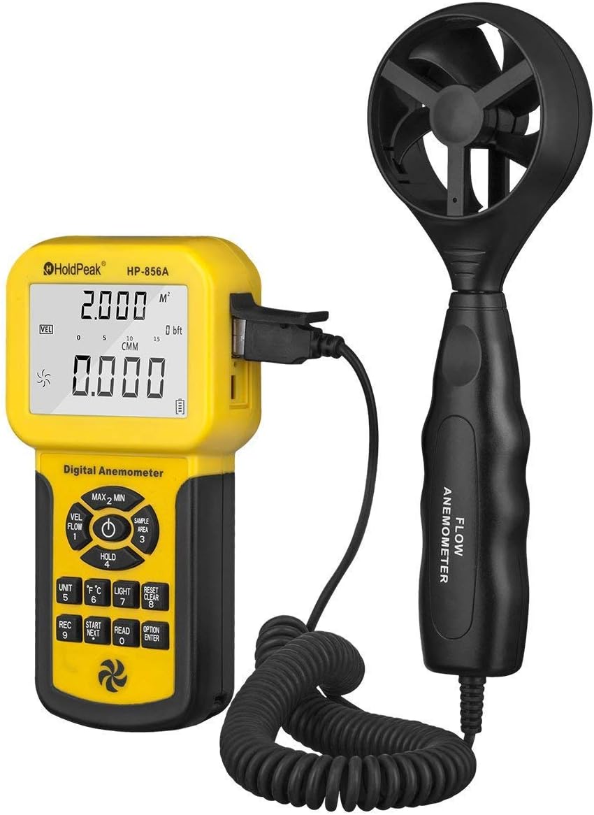 Digital Auto Calculate CFM Anemometer with Back Light P96182