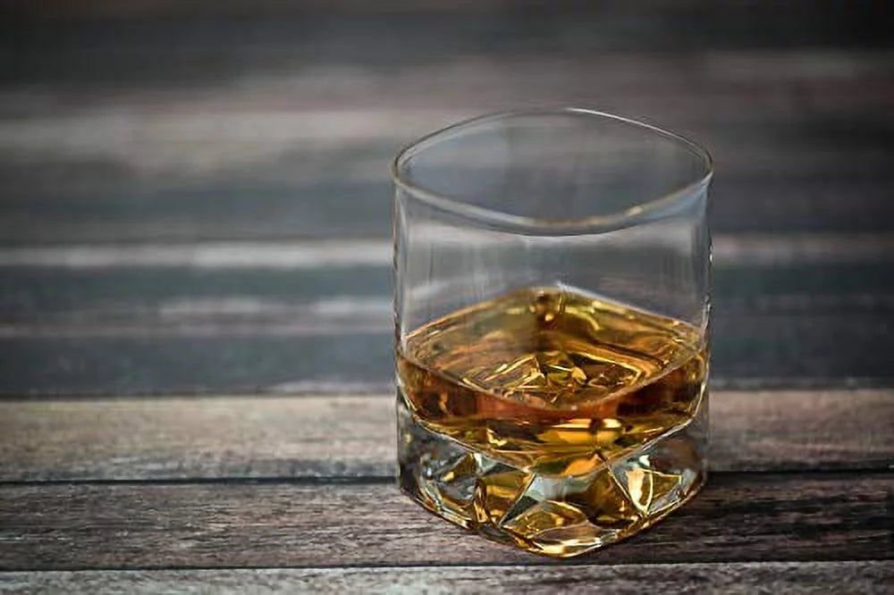 13.5 oz Double Old Fashioned Glasses Set Of 4 E9838