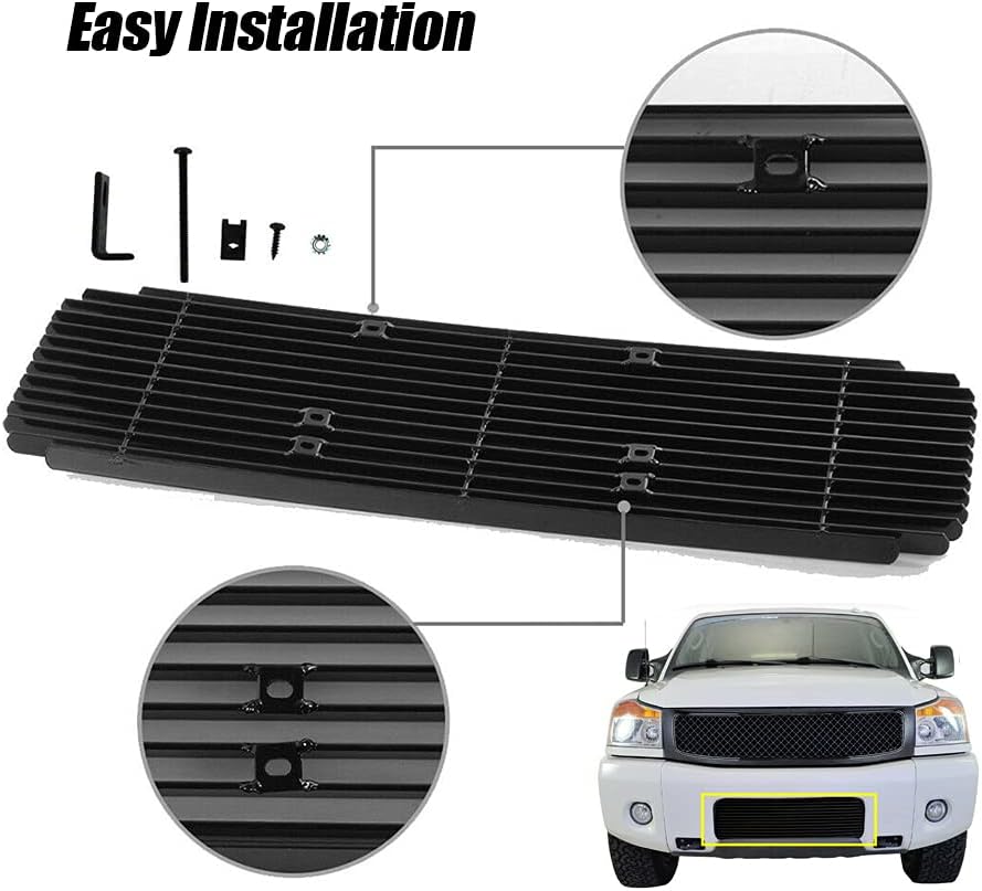 Black Powder Coated Billet Grille Pack of 2 P418314