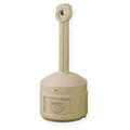 Butt Can, Adobe Beige, Capacity 4 Gallons N524248
