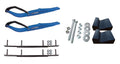Blue Razor Snowmobile Skis with 10" Round Bars Complete Kit C61161