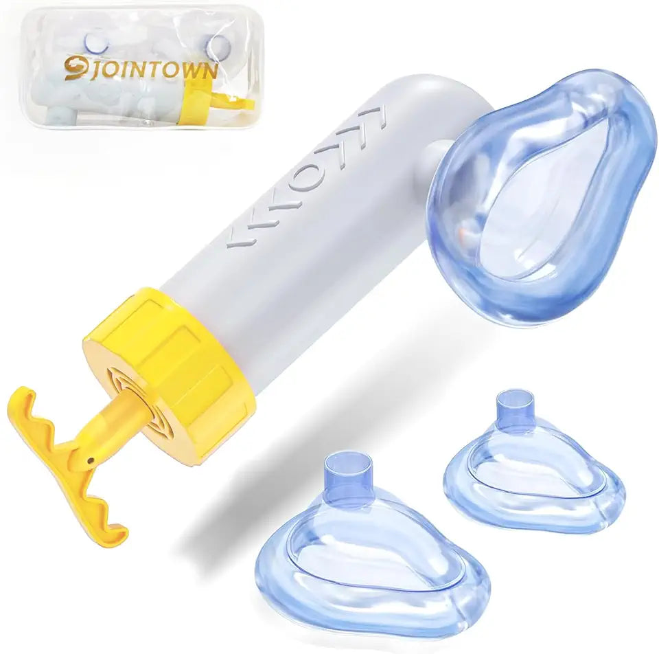 Choking Rescue Airway Suction Apparatus with 3 Size Masks E1100