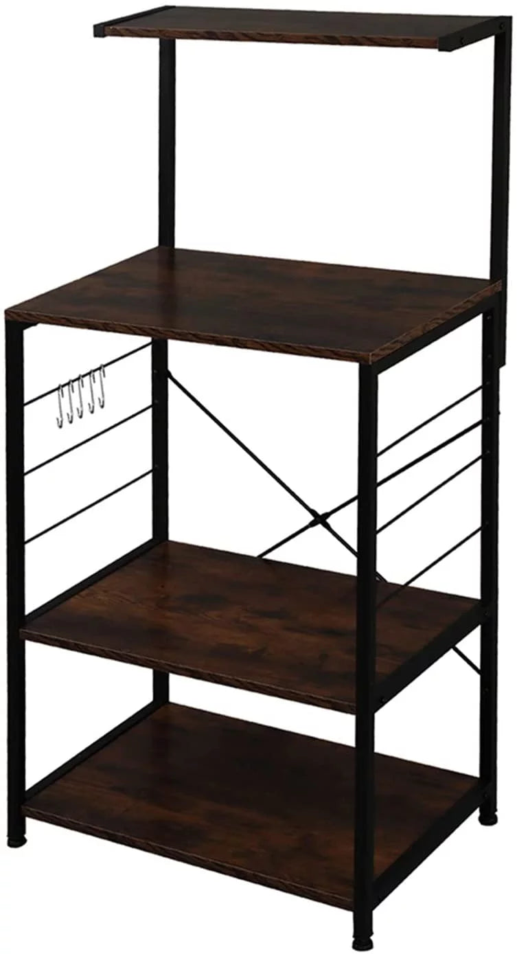 Wooden Kitchen Shelf 4 Tier P623926