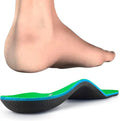 Arch Support Insoles for Women & Men, Orthotic Shoe Inserts for Flat Feet, Plantar Fasciitis, Foot Pain, Overpronation (9-9.5 Women/7-7.5 Men) G6881