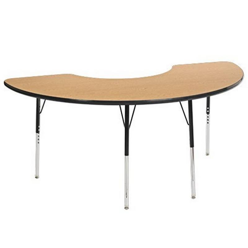 Half Moon Adjustable Activity Table Q29360