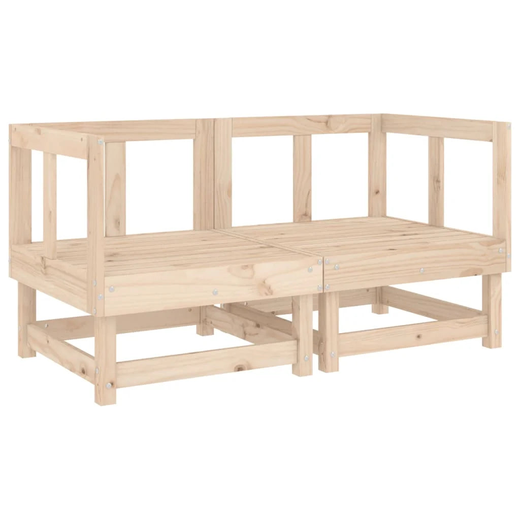 Solid Wood Pine Corner Sofas with Cushions A134322