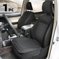 Beige Faux Leather Padded Car Seat Cover J35445