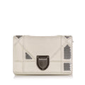 White Calf Leather Crossbody Bag N55331