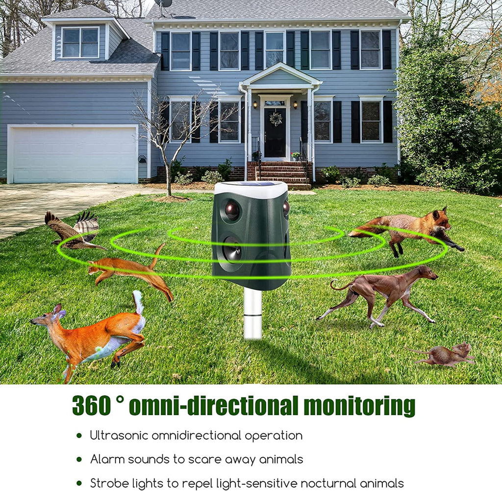 Ultrasonic Animal Repeller with PIR Sensor S4390