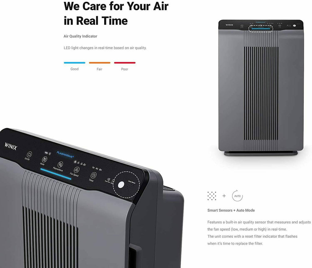 Air Purifier with True HEPA and Carbon I907