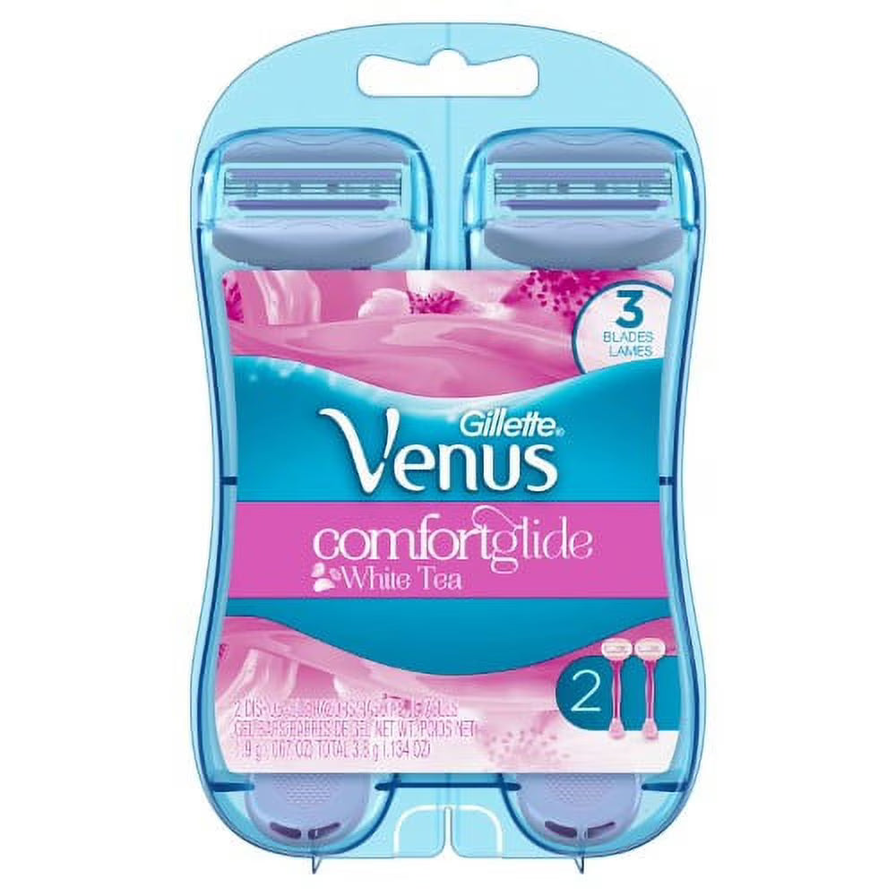 White Tea Scented Disposable Razor, 2 ct (Pack of 3) L613630
