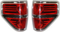 Tail Light Lens and Housing Set of 2 for Ford F-150 R8478