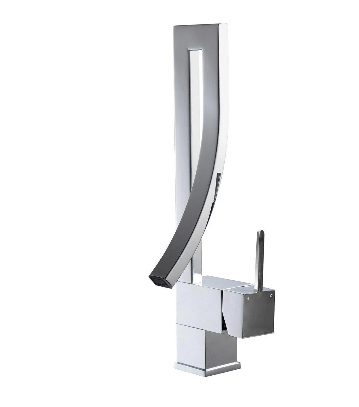 Chrome Single Lever Wide Spread Faucet T9596