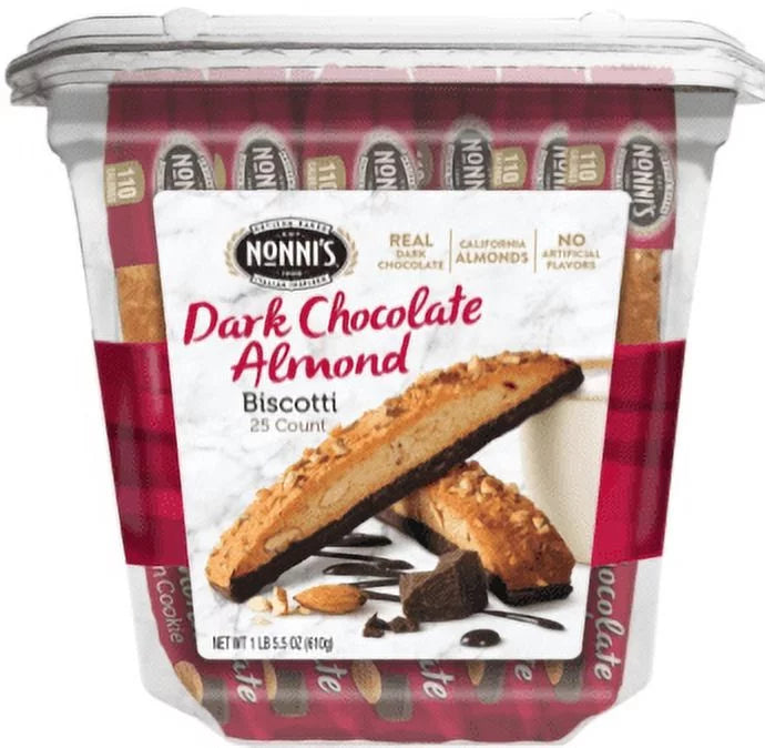Dark Chocolate Almond Biscotti E428