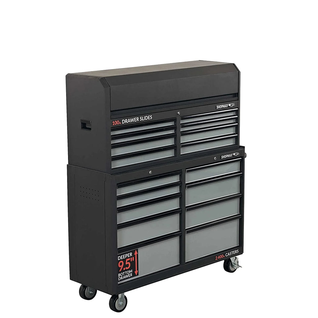 17-Drawer Tool Chest and Rolling Cabinet Combo J5722