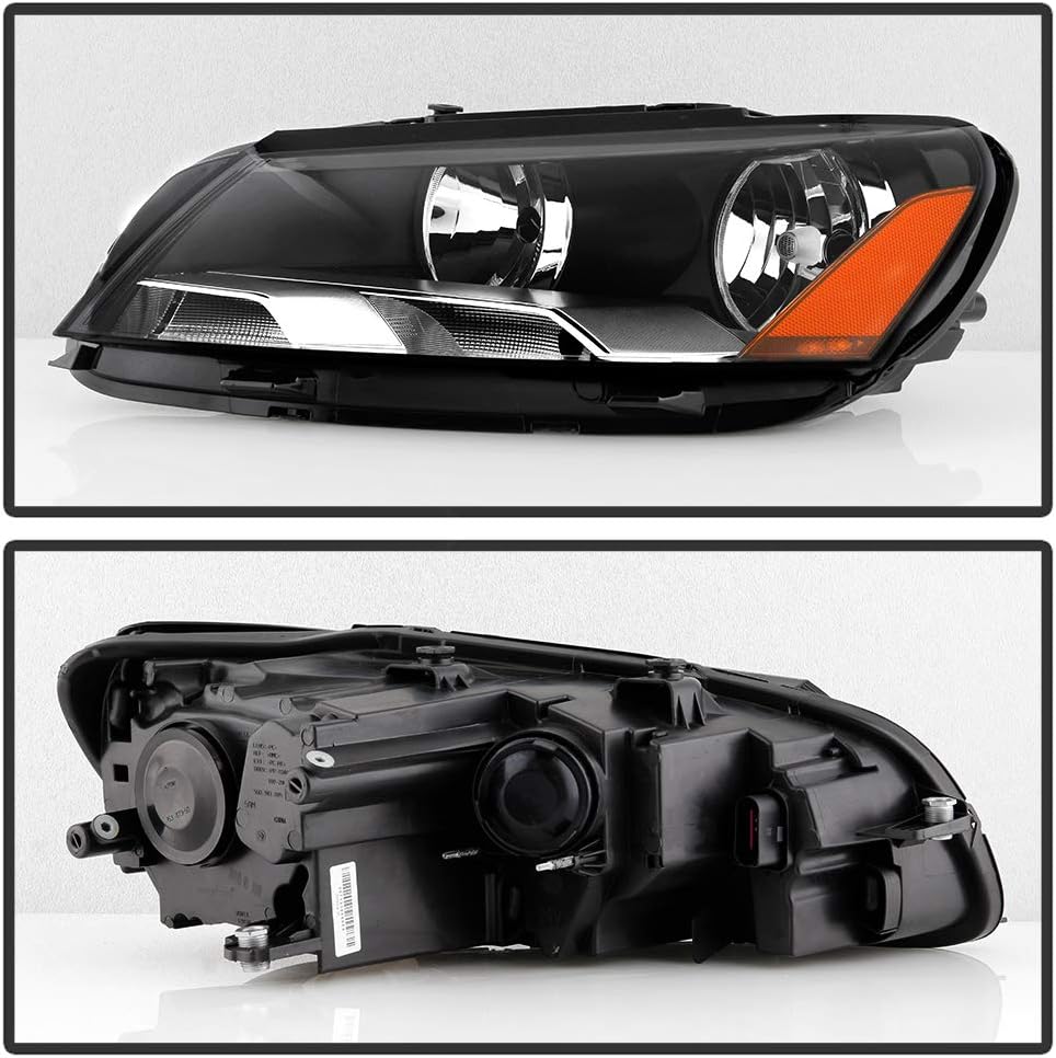 2012-2015 Volkswagen Passat Headlights Assembly Pair Set Left+Right H192