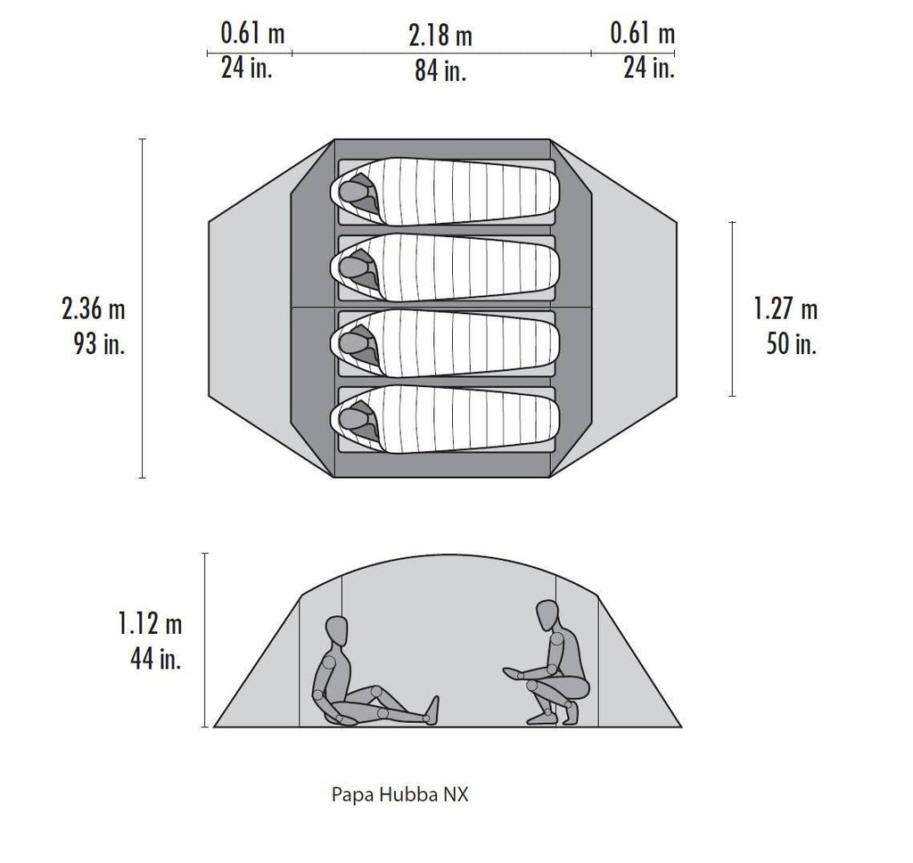 4 Person Tent H545