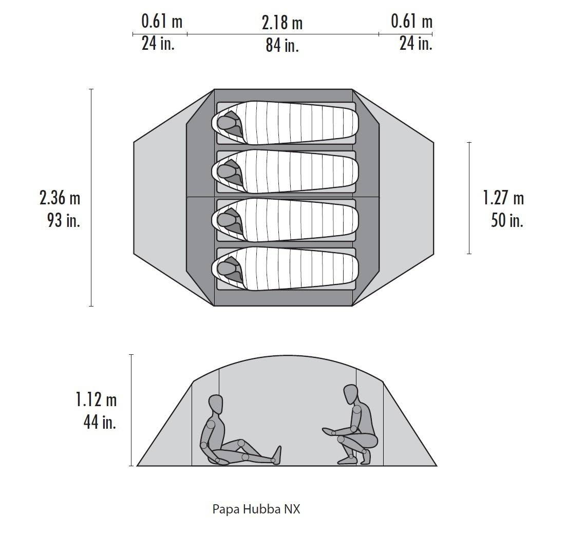 4 Person Tent H545