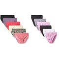 6 Pack Microfiber Cotton Hi-cut Panties J630