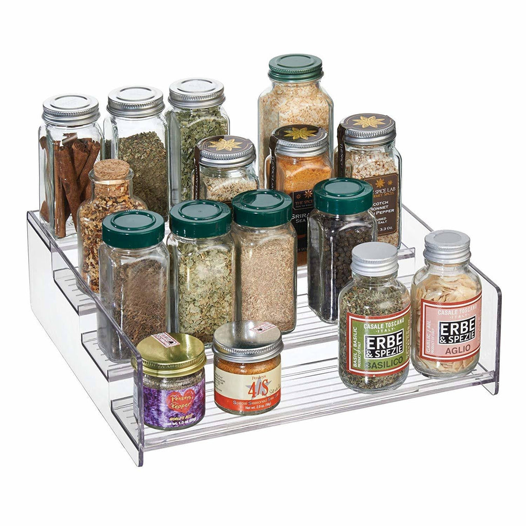 Plastic Spice Rack Caddy Kitchen Food Storage Rack H960