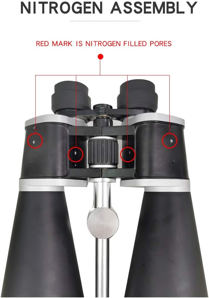 30X80 BAK4 Waterproof Astronomy Binoculars with Carrying Case S30568