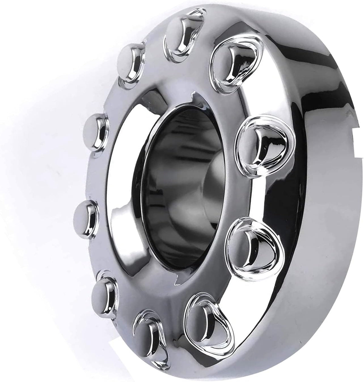 Front 10 Lug Chrome Wheel Center Hub Cap U7239