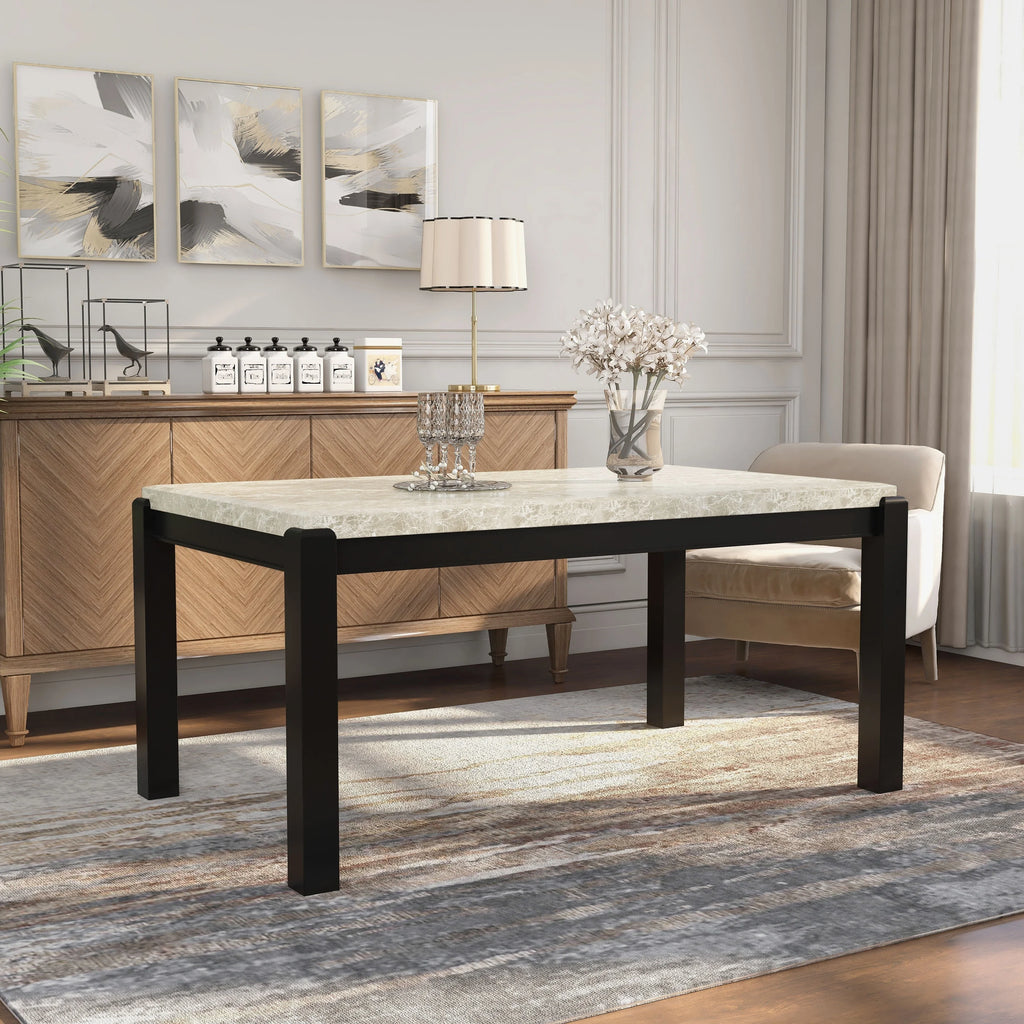 Walnut 64-inch Wood Dining Table J8032