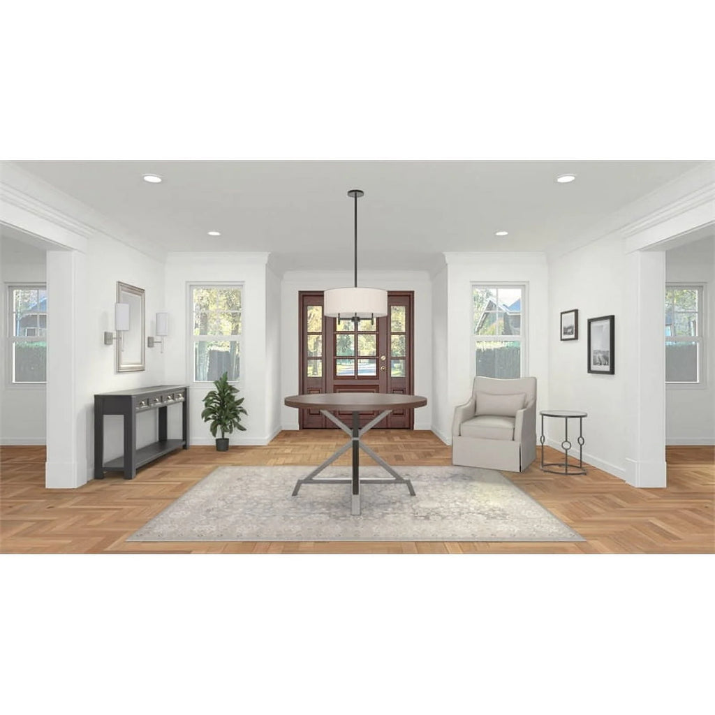 Mahogany Wood Round Dining Table J883510