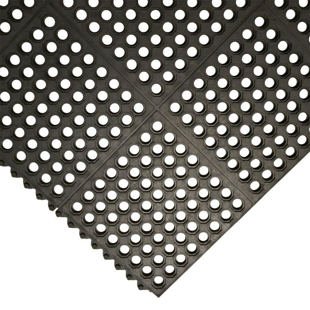 Black Anti-Fatigue Rubber Matting V722805