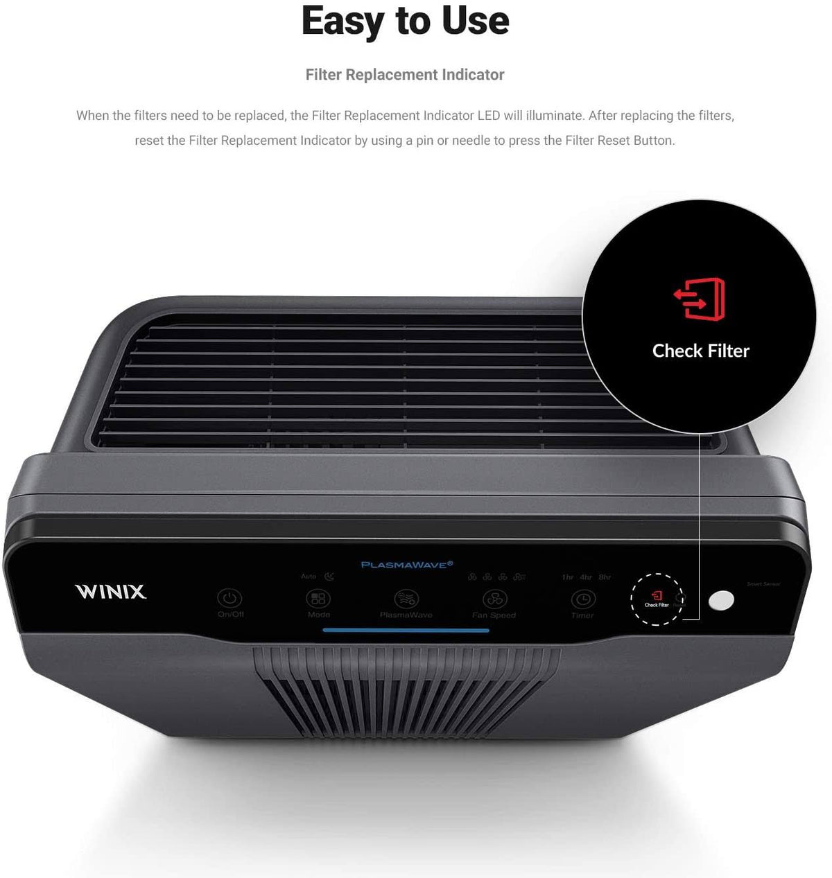 Air Purifier with True HEPA and Carbon I907