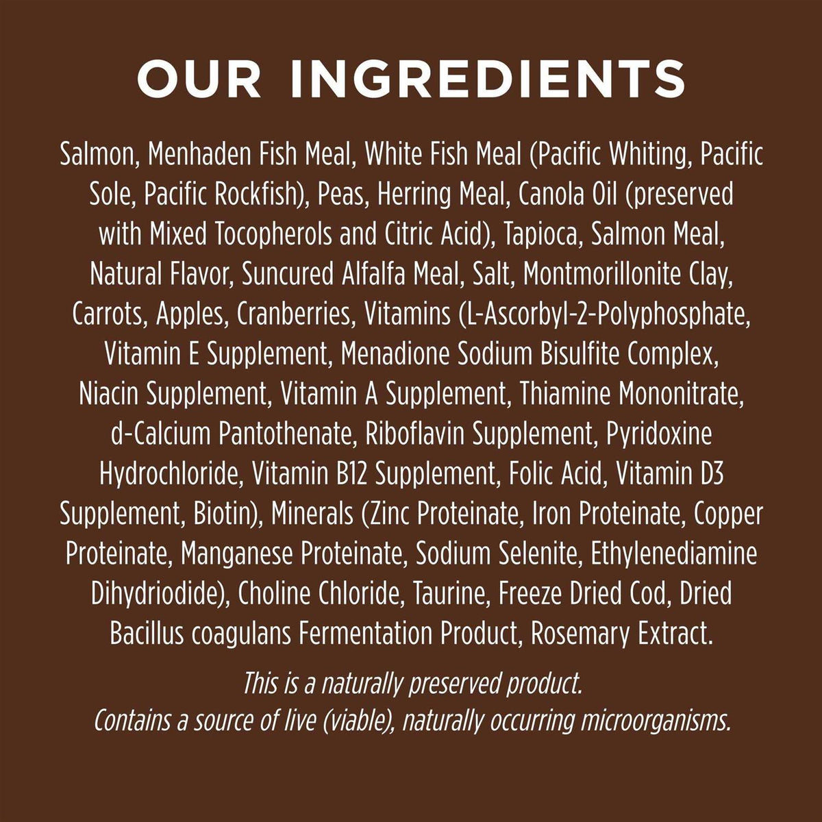 Grain Free Salmon Dry Cat Food C94973