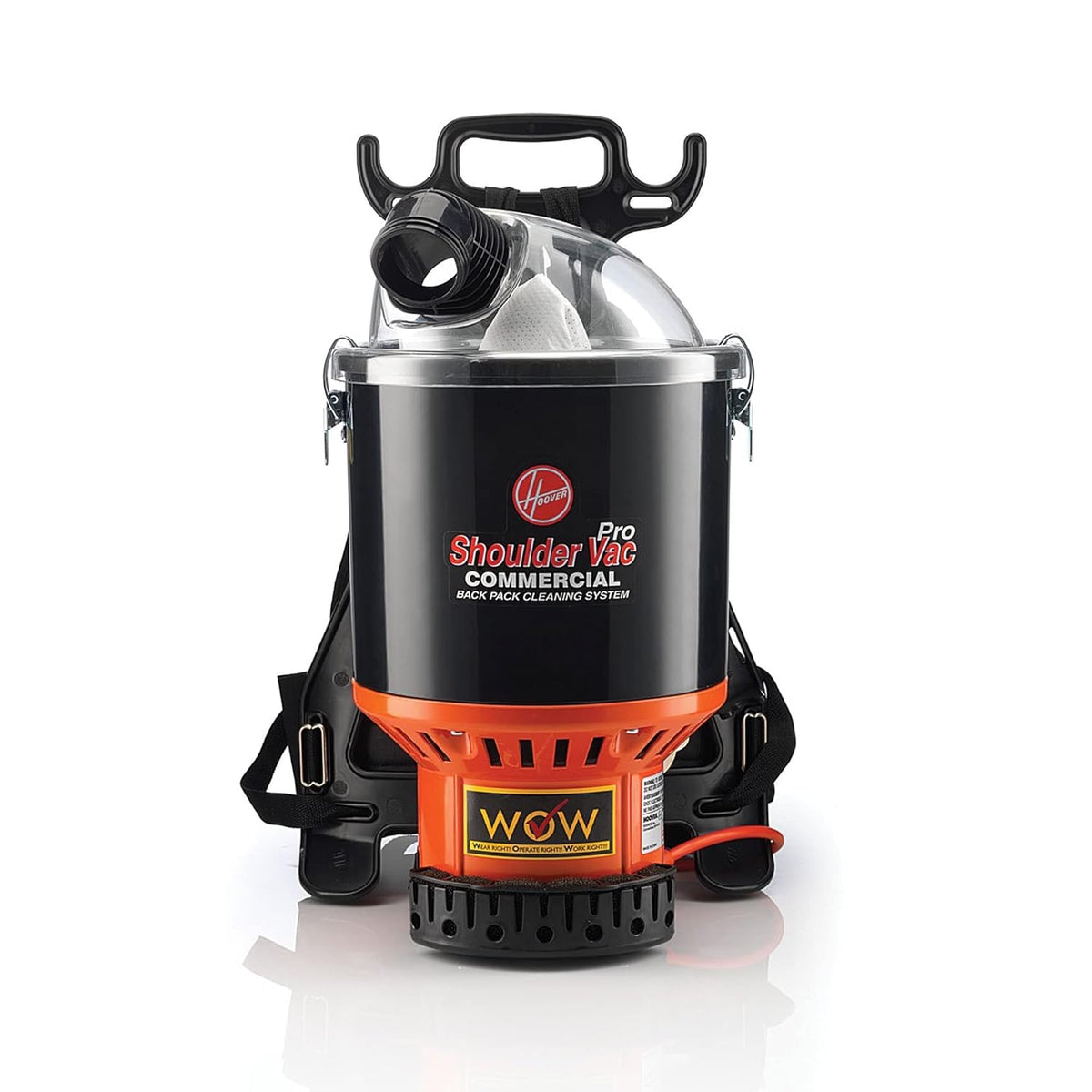 Black Lightweight Backpack Vacuum Cleaner C12945