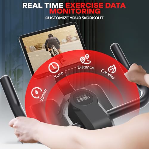 Exercise Bike, Indoor Cycling Bike with LED Display P1028