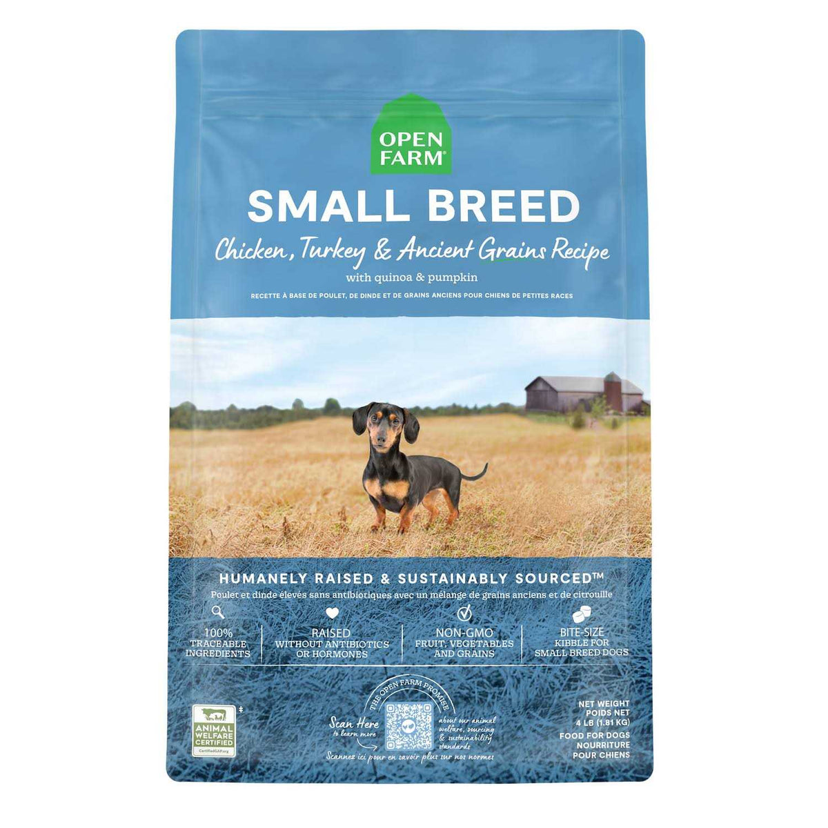 New Zealand Venison Ancient Grains Dry Dog Food D94532