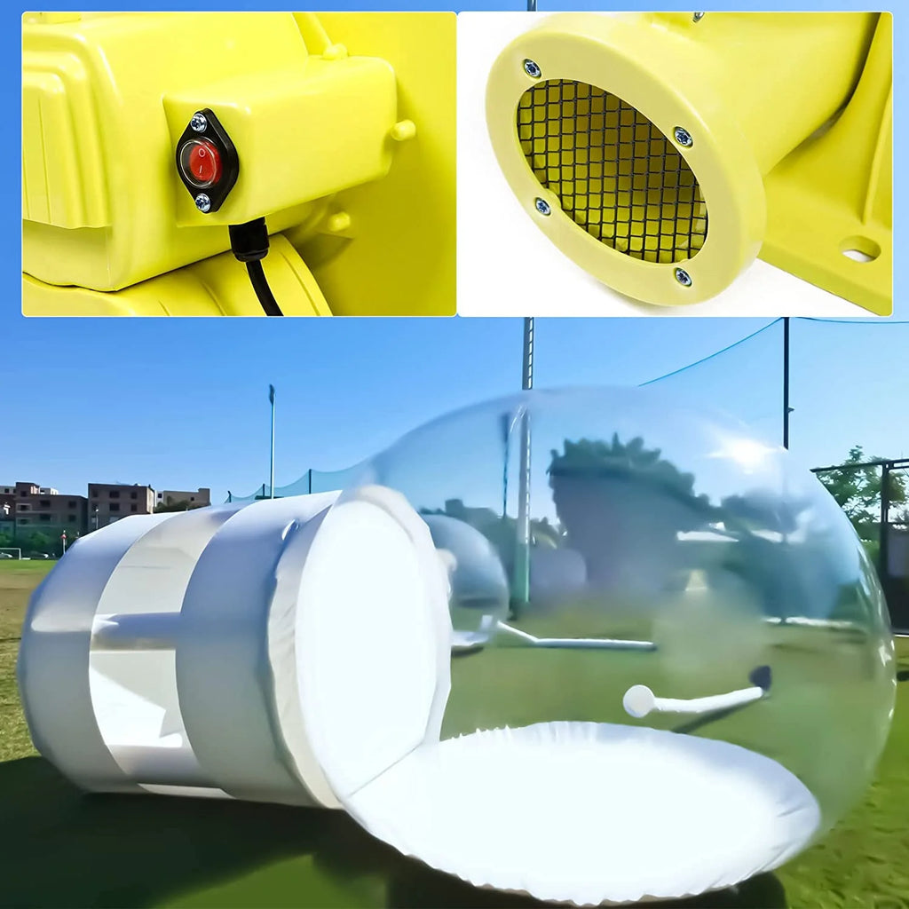 Inflatable Transparent Bubble Tent with Blower A1179